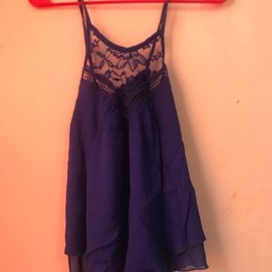 Blue Loose Shirt and Light Pink Shirt